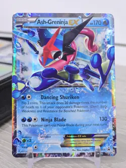 Pokemon Card TCG Ash-Greninja EX XY133 Blackstar Promo 2016 Holo Rare NM - Image 3