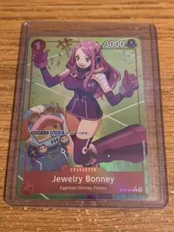Jewelry Bonney (Parallel) - ST21-004 - One Piece Card Game NM English - Image 3