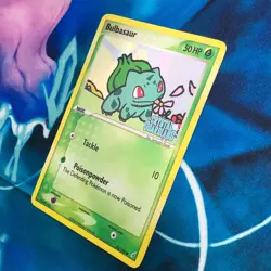 Bulbasaur - 45/100 - Reverse Holo ex Crystal Guardians - Pokemon Card - LP - Image 4