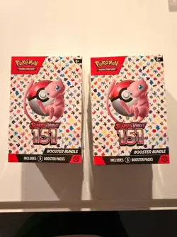 Pokemon TCG Scarlet & Violet 151 Booster Bundle Lot Of 2 Sealed Bundles - Image 1