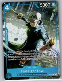 Trafalgar Law Alt Art ST17-002 English PRB02 - One Piece Card - NM - Image 1