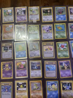 60 card lot vintage base pokemon cards, binder copies, various conditions - Image 3
