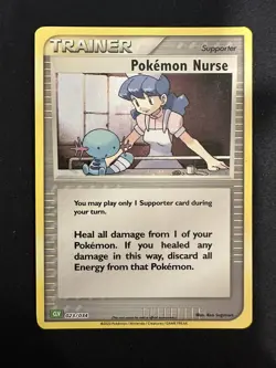 POKEMON TCG POKEMON NURSE 023/034 CLV POKEMON CARD GAME CLASSIC ENGLISH - Image 1