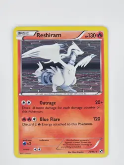 Reshiram 26/114 Holo Rare Black & White Holo Pokemon Card Pokemon TCG - Image 1