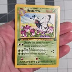 d Edition Butterfree Error Misprint Pokemon Card 1st Edition Jungle - Image 3