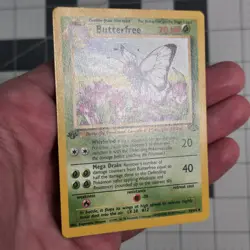 d Edition Butterfree Error Misprint Pokemon Card 1st Edition Jungle - Image 4