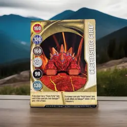 Bakugan New Vestroia Cleansing Fire 🏅 Gold Gate Card 13/48i Pyrus - Image 1
