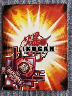 Bakugan New Vestroia Cleansing Fire 🏅 Gold Gate Card 13/48i Pyrus - Image 3