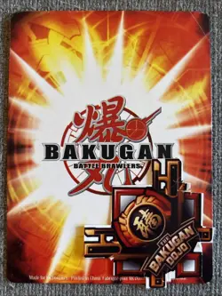 Bakugan Gundalian Invaders Rikimaru’s Surprise 🔴 Red Ability Card 12/16McD - Image 4