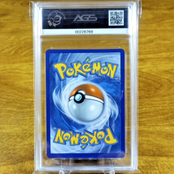 Pokemon SWSH Black Star Promo Pikachu V-Union SWSH142 AGS Mint 9 Full Holo 2021 - Image 2