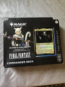 Magic The Gathering Final Fantasy XIV Commander Deck Scions & Spellcraft - Image 1
