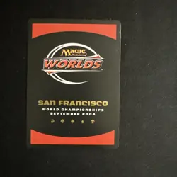 Mtg 1x Gold Border Chrome Mox 2004 World Championship - Image 2