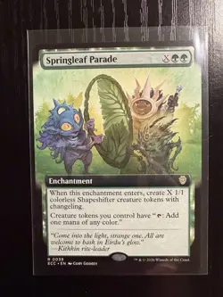 MTG ECC - Springleaf Parade (Extended Art) Regular - Image 1