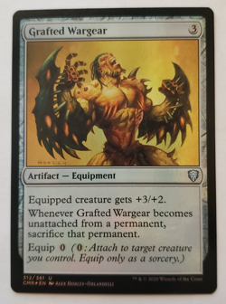 1x Grafted Wargear FOIL Commander Legends MTG Magic the Gathering NM - Image 1