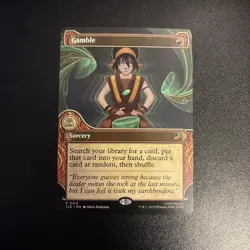Gamble (Showcase) Avatar: The Last Airbender: Eternal-Legal Regular - Image 1