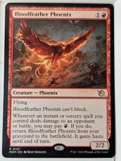 Bloodfeather Phoenix - March of the Machine - Magic the Gathering MTG Nice! - Image 1