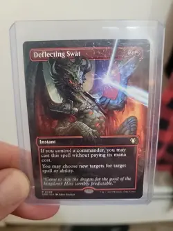 Deflecting Swat (Borderless) Commander Masters Regular - Image 1