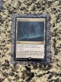 MTG 2X2 Double Masters 2022 Cavern of Souls 320/331 Foil Mythic Rare NM - Image 1