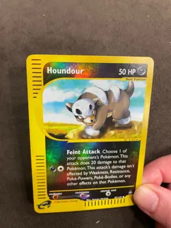 Houndour 87/147 Aquapolis Reverse Holo eReader Pokemon TCG English NM - Image 4