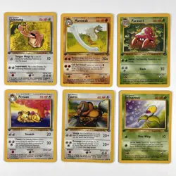 Vintage Pokemon TCG Lot Of 24 Cards All 1st Edition Jungle Set 1999 Non-Holo - Image 4