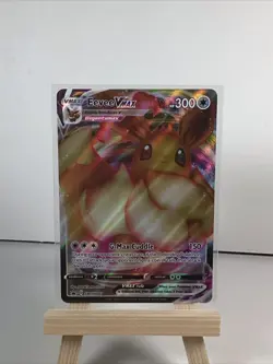 Pokemon TCG Eevee VMAX SWSH087 Shining Fates Promo NM - Image 4