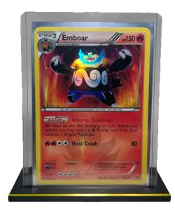 ✨Emboar✨ - Next Destinies - Secret Rare 100/99 - NM w/ Print Error on the Back - Image 1