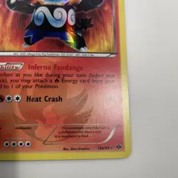 ✨Emboar✨ - Next Destinies - Secret Rare 100/99 - NM w/ Print Error on the Back - Image 5