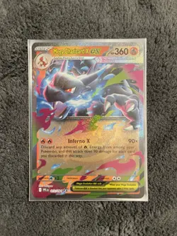 Mega Charizard X EX 013/094 Phantasmal Flames English Pokemon TCG CLEAN NM - Image 1