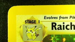 Raichu 14/62 Unlimited Pokemon Fossil Set 1999 Wotc Vintage Holo LP - Image 4