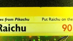 Raichu 14/62 Unlimited Pokemon Fossil Set 1999 Wotc Vintage Holo LP - Image 5