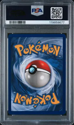 1999 Pokemon Game NINETALES Holo #12 Graded PSA 8 - Image 2