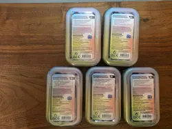 Pokemon Paldean Fates Mini Tin Sealed x 5 (10 Total Packs) - Image 2