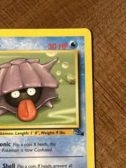 Pokemon Shellder 54/62 Fossil (Heavily Played) - Image 4