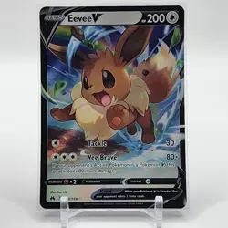 Eevee V - 108/159 - Ultra Rare - Crown Zenith - Pokemon Card - NM/M - Image 1