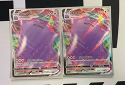 Pokemon TCG Ditto VMAX Ultra Rare Shining Fates 051/072 NM English & Japanese - Image 1