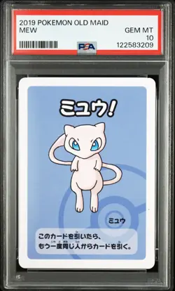 2019 POKEMON OLD MAID MEW PSA 10 - Image 1