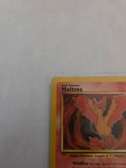 Pokemon TCG Moltres Fossil Card 27/62 Non-Holo Rare LP-MP - Image 2