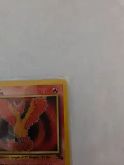 Pokemon TCG Moltres Fossil Card 27/62 Non-Holo Rare LP-MP - Image 3