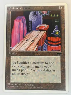 Magic The Gathering MTG Ashnod's Altar Chronicles Common Artifact LP - Image 1