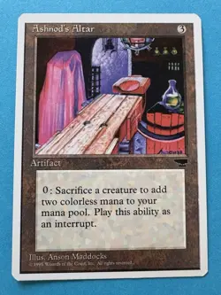 MTG Ashnod's Alter Artifact - Chronicles 1995 LP - Image 1