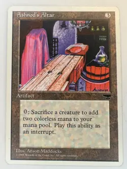 Magic The Gathering MTG Ashnod's Altar Chronicles Common Artifact - LP - Image 1