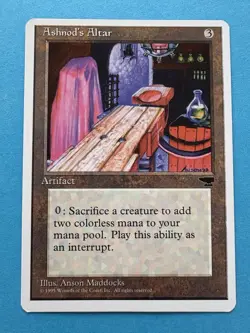 MTG Ashnod's Alter Artifact - Chronicles 1995 LP - Image 1