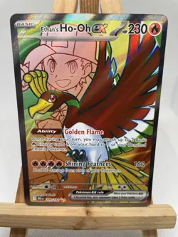 Pokemon TCG - Ethan's Ho-Oh EX - Ultra Rare - SV10: Destined Rivals - 209/182 - Image 1