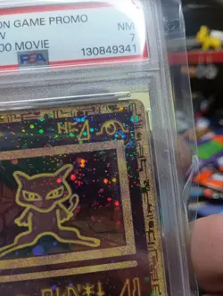 Ancient Mew 2000 Movie Pokemon Card Promo PSA 7 Near Mint NM !!!!4 🌀SWIRLS!!!! - Image 3