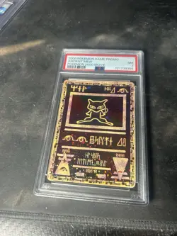 Pokemon TCG - Ancient Mew Movie Promo Holo 2000 Card First Movie - PSA 7 - Image 1