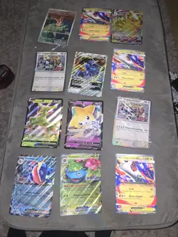 Pokemon TCG Jumbo Oversized Cards 12-Card Lot Bundle Collection - Image 1