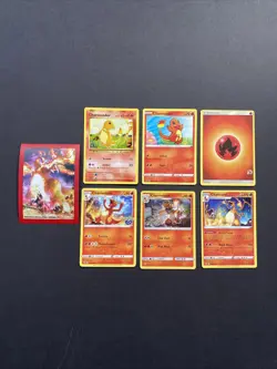 Pokemon TCG - Charmander Charmeleon Charizard Lot - Image 1