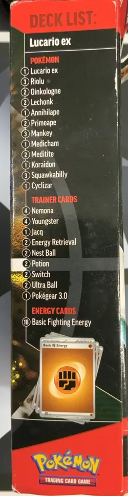 Pokemon TCG Lucario EX Battle Deck 60 Card Starter Deck *New Sealed - Image 4