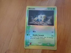 COMMON REVERSE HOLO NINCADA 67/97 EX DRAGON SET POKEMON CARD - Image 1