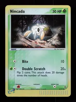 Nincada 67/97 Common Dragon Reverse Holo Pokemon Card - Image 1